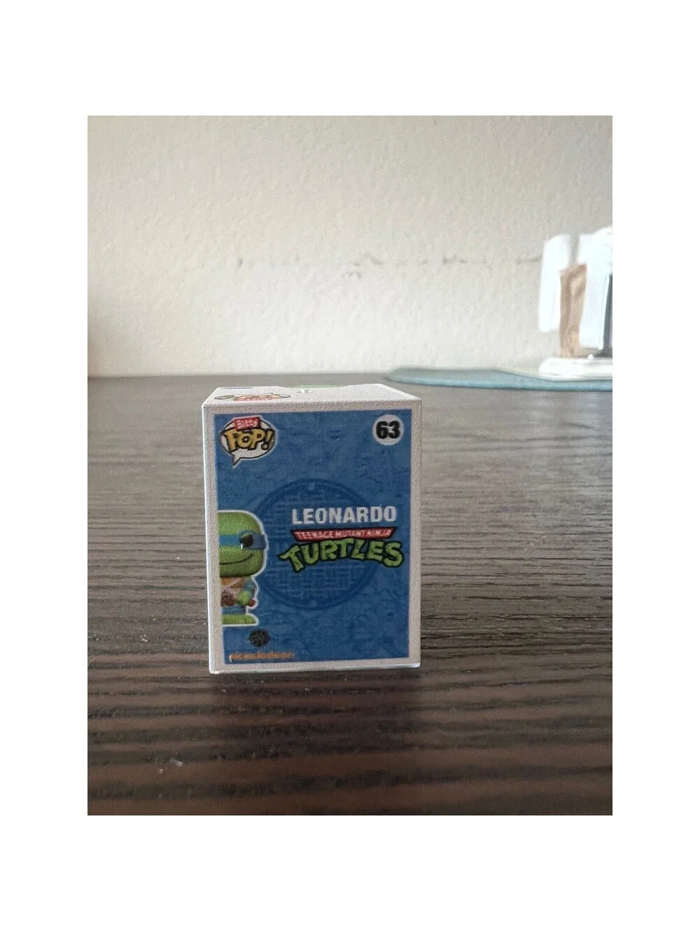Bitty Leonardo 1-Inch Funko Pop #63 TMNT Teenage Mutant Ninja Turtles Cartoons